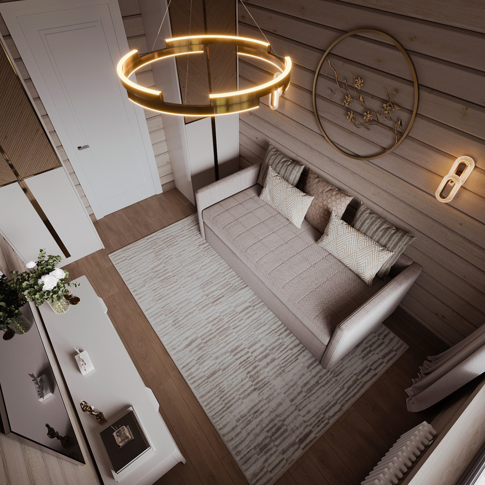 Дизайн дома  из бруса, Ильинка