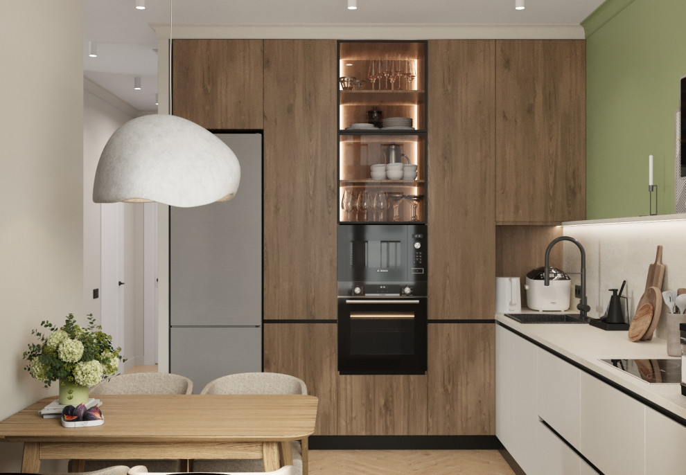 Кухня-гостиная ЖК «Пятницкие кварталы»