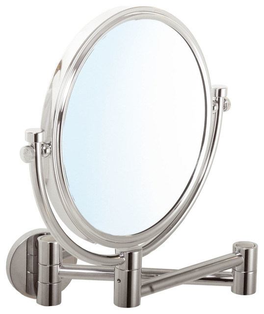 Br Wall Mounted Round 5x 1x Double Sided Cosmetic Makeup Magnifying Br Wall Mounted Round 5x 1x Double Sided Cosmetic Makeup Magnifying Mirror
