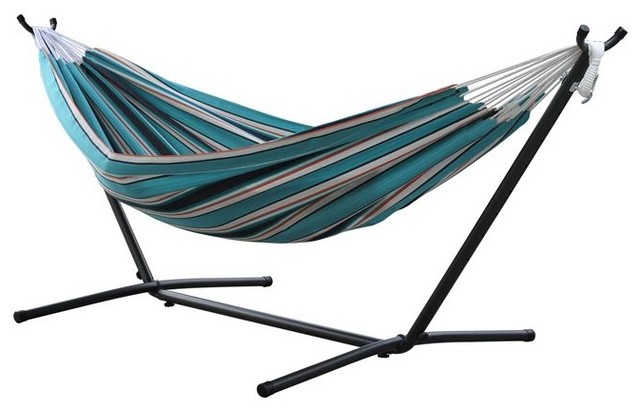 Vivere's Combo, Sunbrella Token Surfside Hammock with Stand, 9 ...