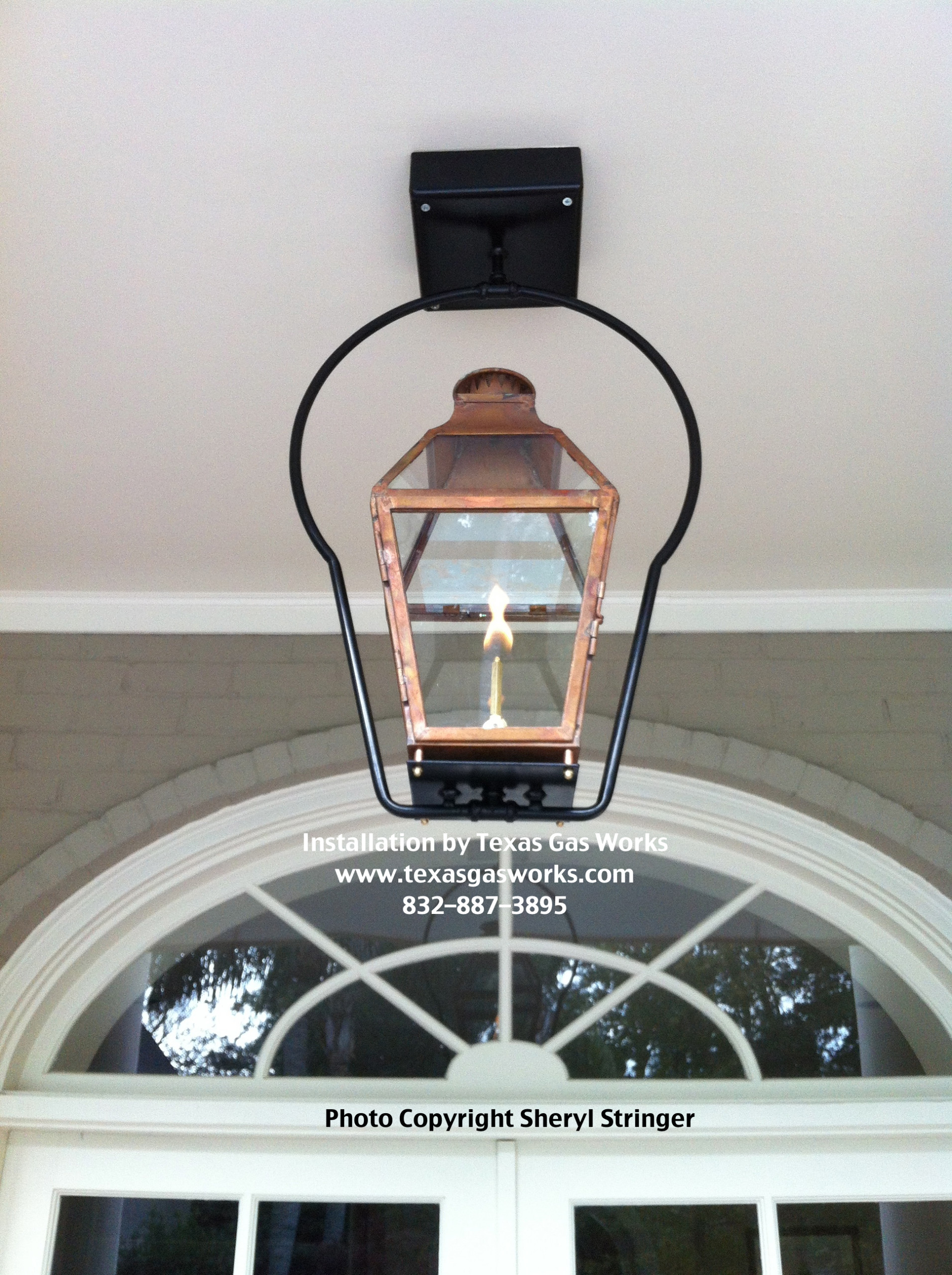 Gas Lantern Installations by Texas Gas Works