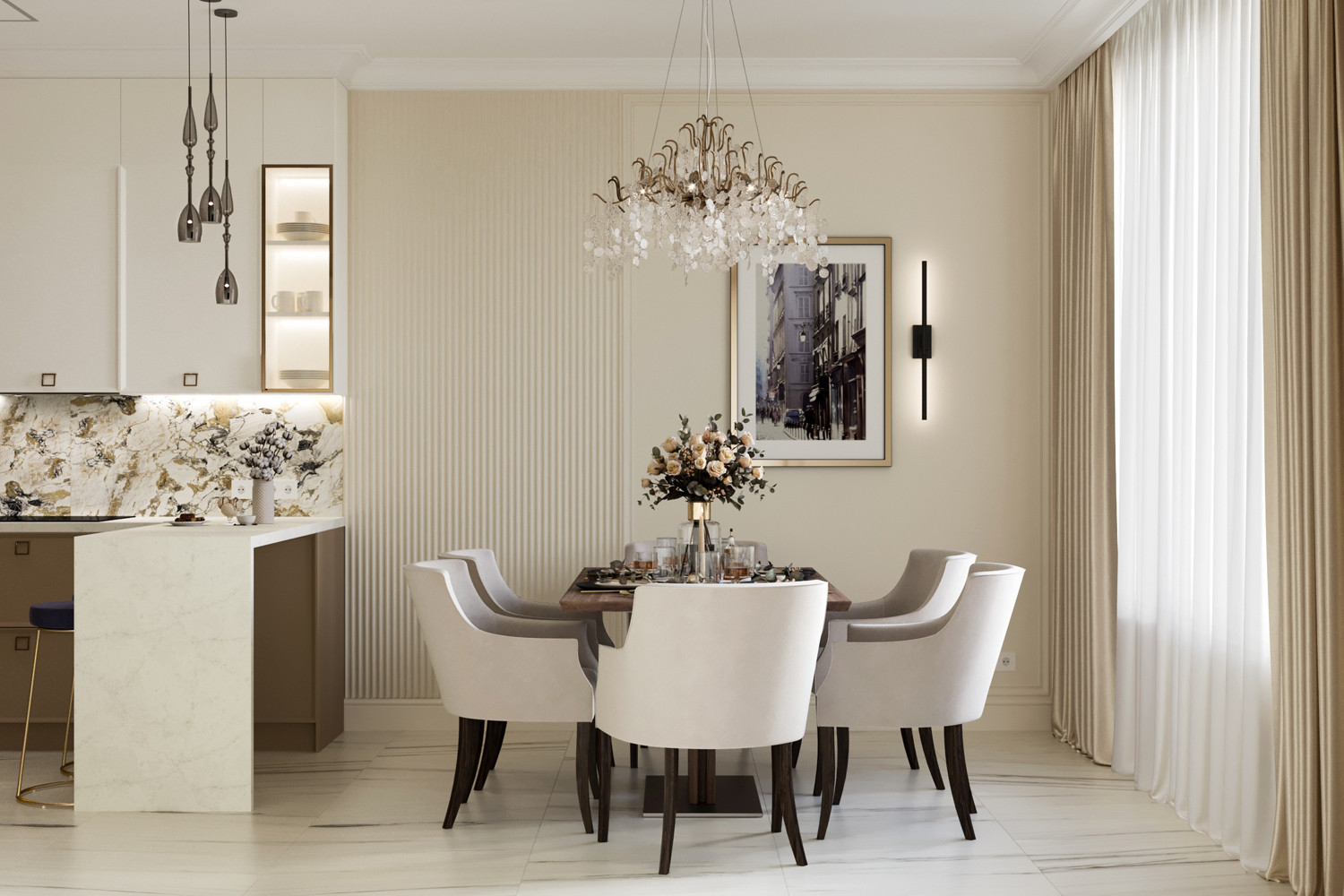 Трехкомнатная квартира ЖК "1147"