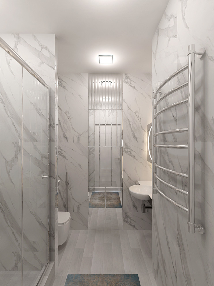 Минимализм в интерьере квартиры для отпуска в городе Сочи.