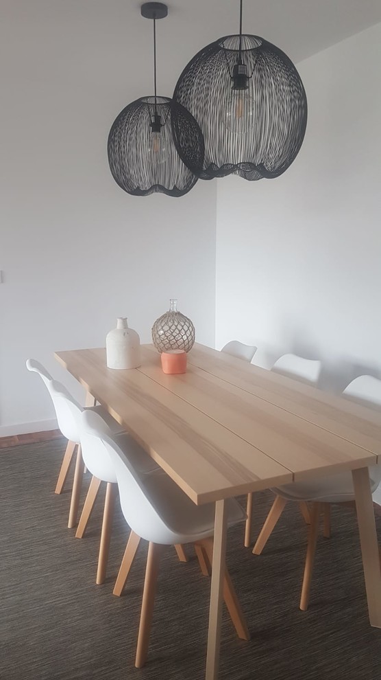 Design ideas for a dining room in Bilbao.