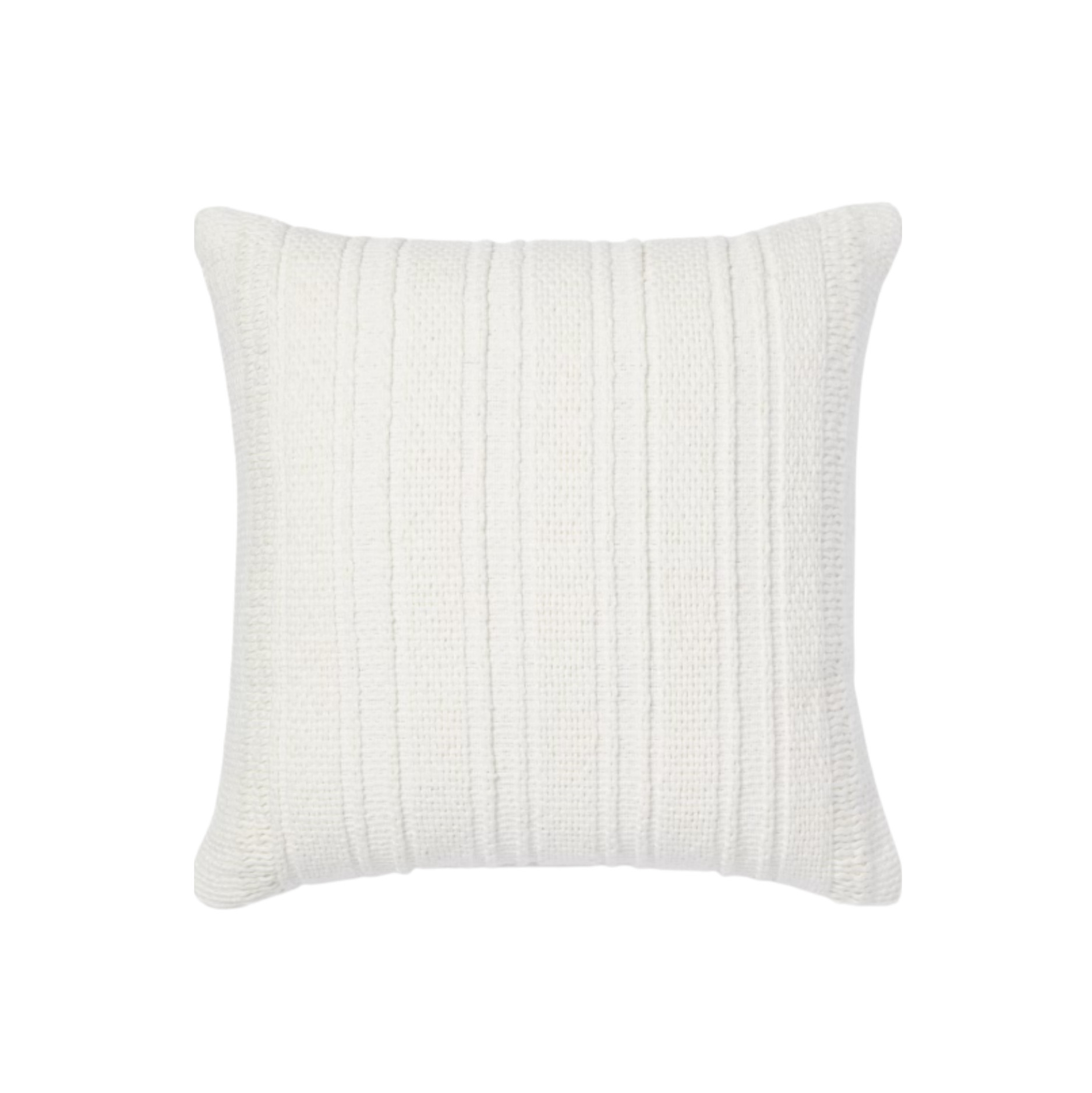 Retailer: Target | Oversized Textural Woven Square Throw Pillow Cream - Threshold™