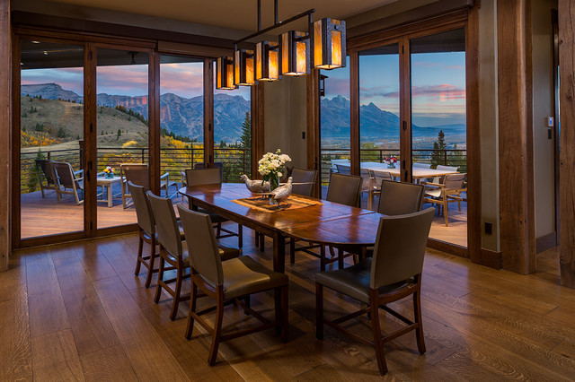 Jackson Hole montagne-salle-a-manger
