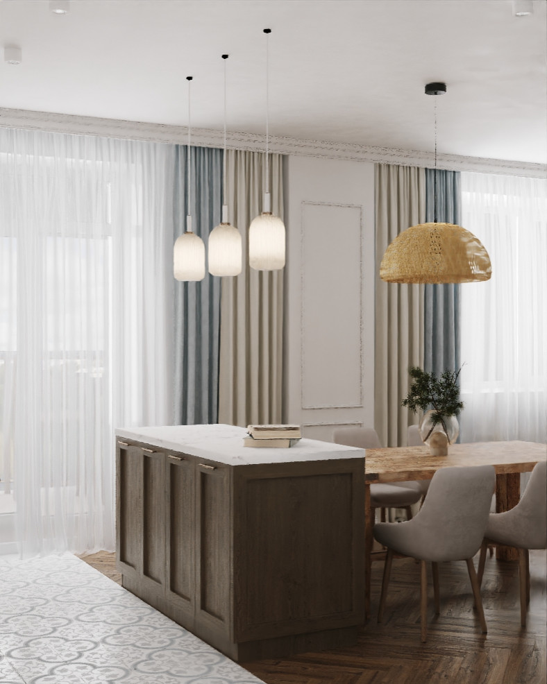 Квартира для большой семьи в Академгородке