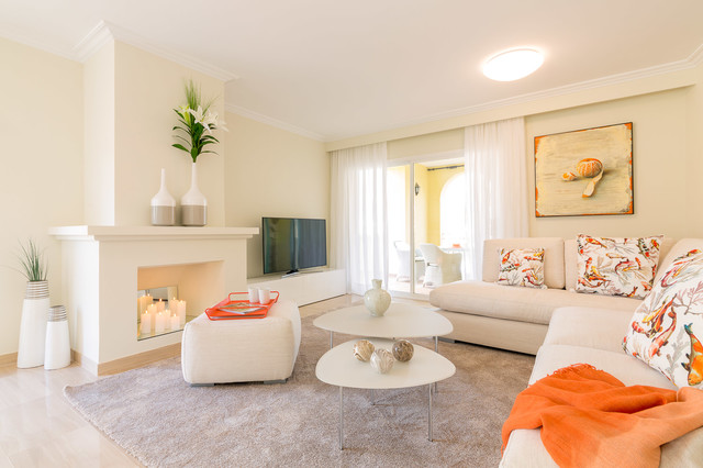 Apartment Bendinat maritim-wohnzimmer