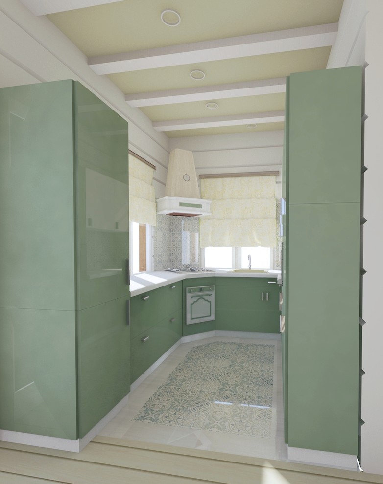 Дизайн брусового дома в Ленобласти