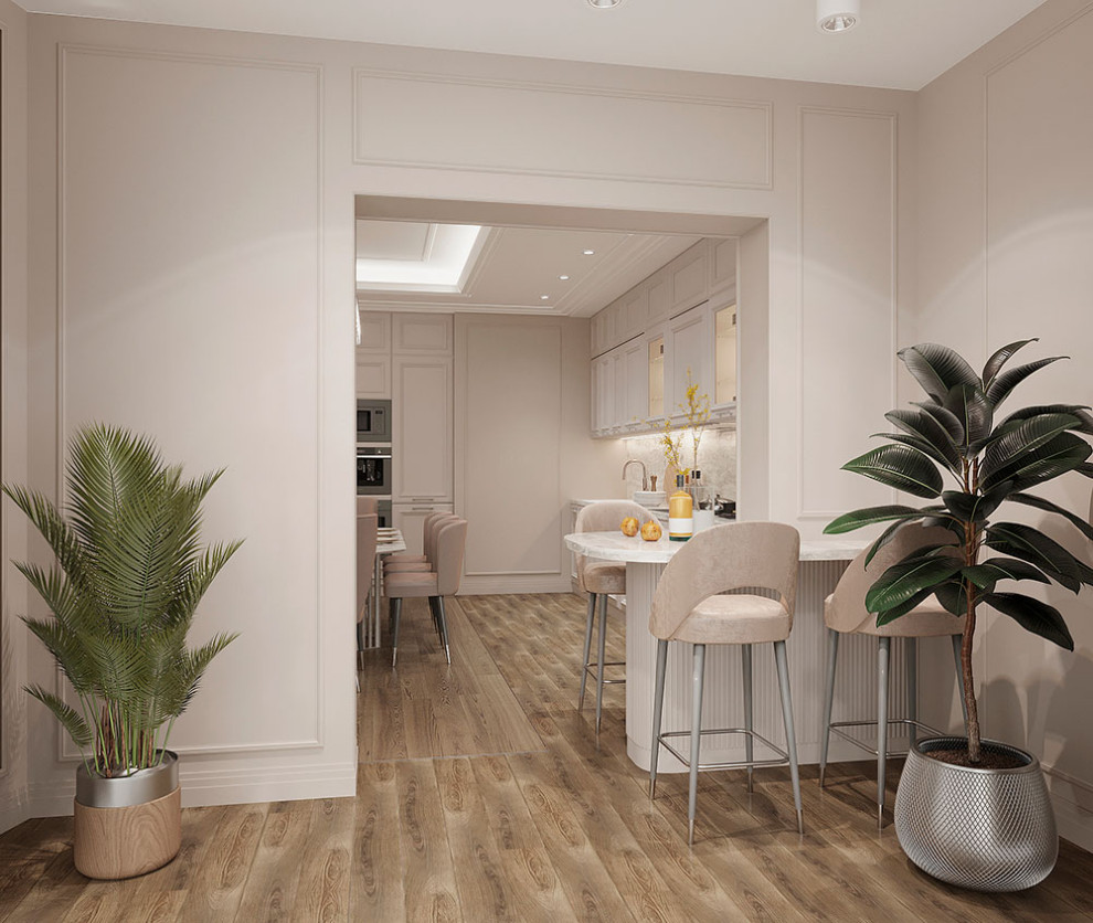 ДИЗАЙН ИНТЕРЬЕРА КВАРТИРЫ В ЖК АНГЛИЙСКИЙ КВАРТАЛ, 130 КВ.М.