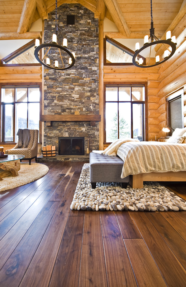 Inspiration for a country bedroom in Vancouver.