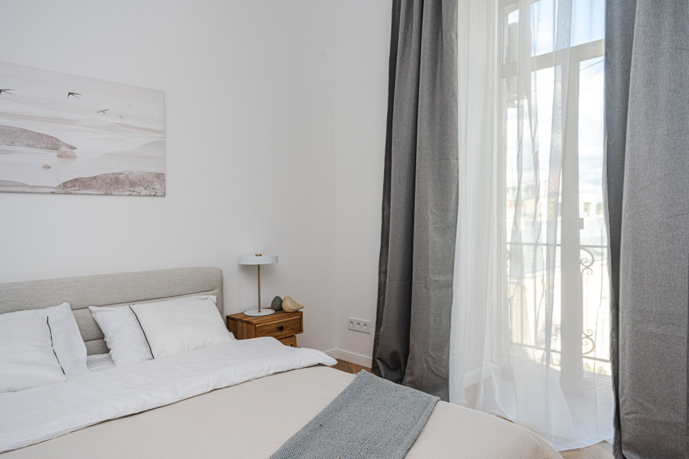 Светлая квартира в скандинавском стиле