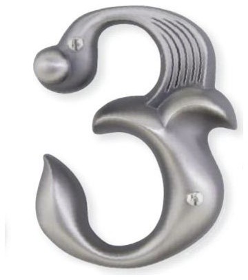 Alhambra House Number 3 - AN3-P (Pewter)