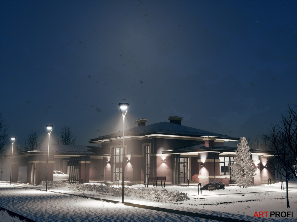 Индивидуальный дом 236 м2