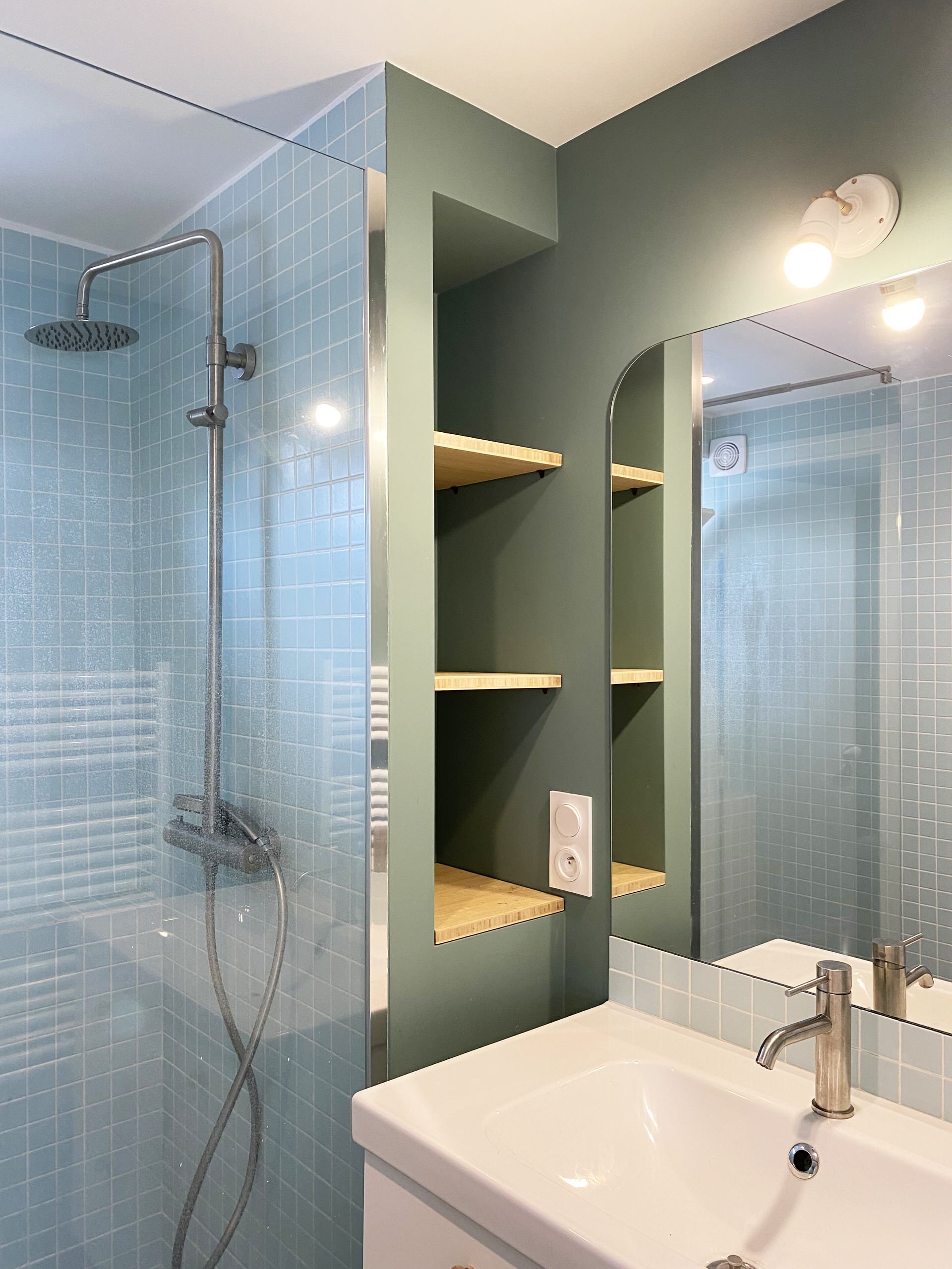 Rénovation d'un pied à terre dans le Marais