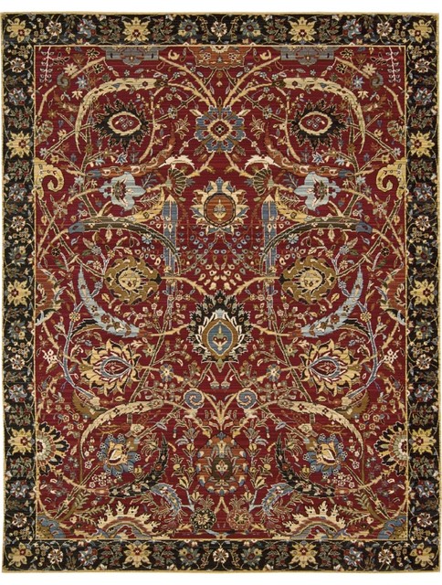 Nourison Rhapsody Red Area Rug Traditional Rugs By Nourison Rhapsody Red Area Rug Traditional Rugs By Lots Warehouse