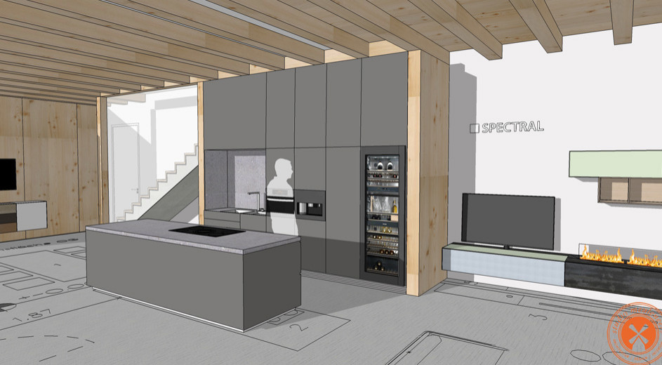 Natelberg Showroom Smart Haus Huus Bad Heizung Planung Präsentation Neubau Ausstellung Interior Design NRW Krefeld Rhauderfehn Architektur Innenarchitektur Gestaltung 3D Live Wohnen testen Erlebnis