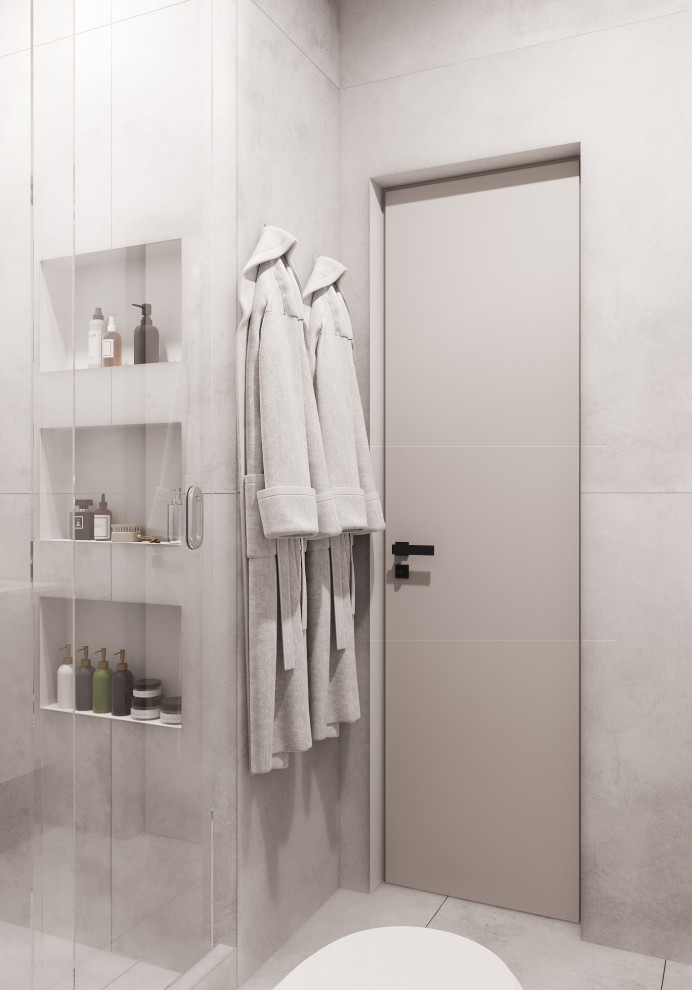 Проект квартиры-студии 28кв.м., г.Москва, ЖК Медовая Долина