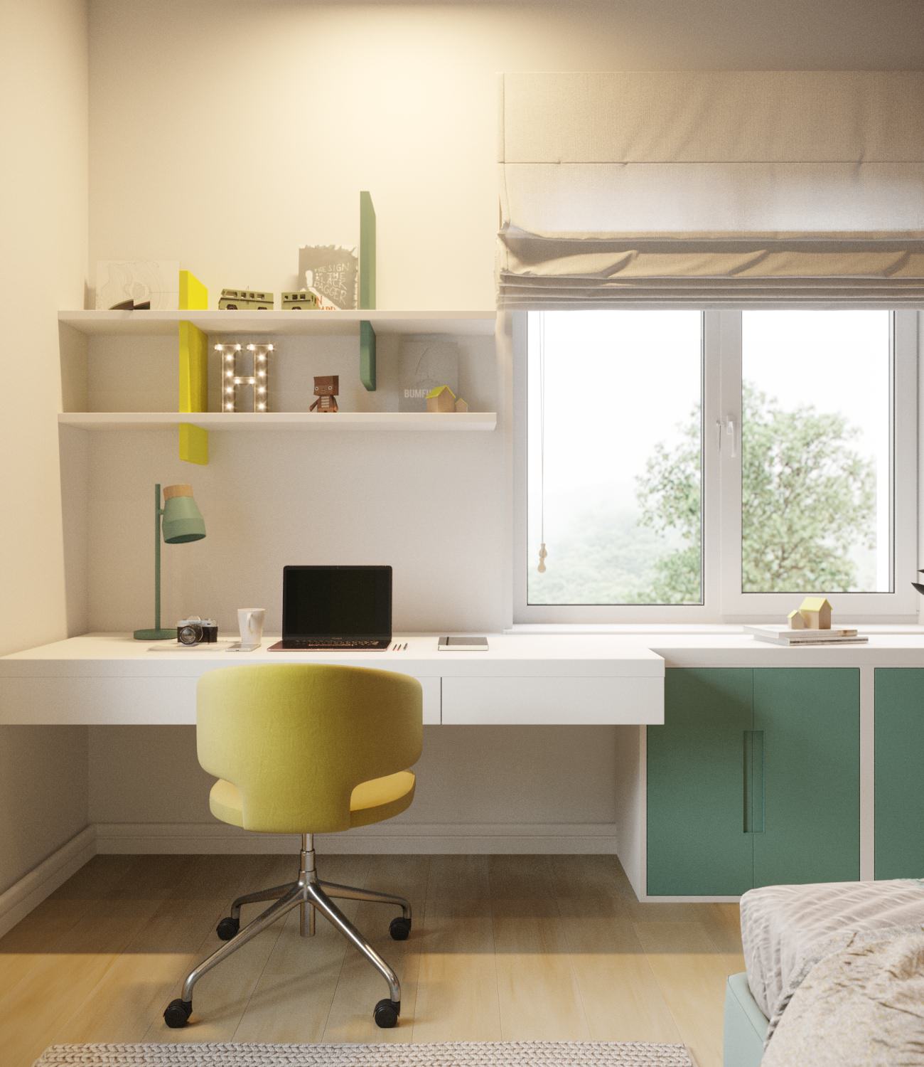 Детская для мальчика в проекте частного дома с.Рощино