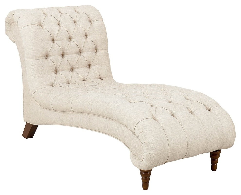 Knightsbridge Tufted Oversized Chaise Lounge by iNSPIRE Q Artisan