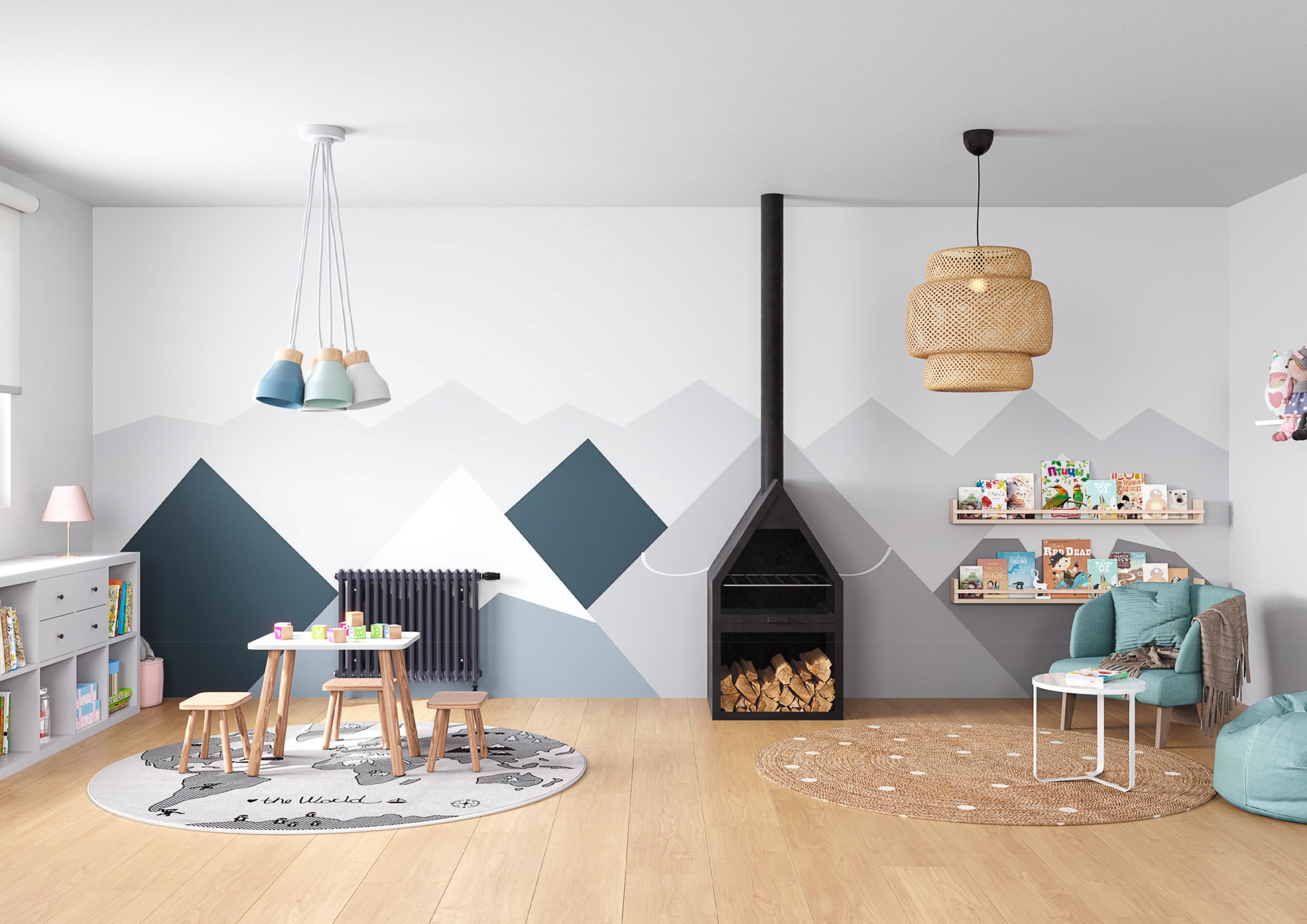 Salón de juegos Montessori