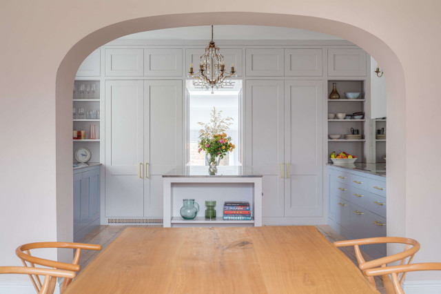Handleless Shaker Kitchen contemporary-kitchen