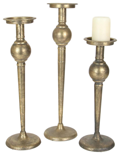 Vintage Brass Candlestick Holder Home Decor Handcrafted In India Wedding Decor Short Candle Holder Staging