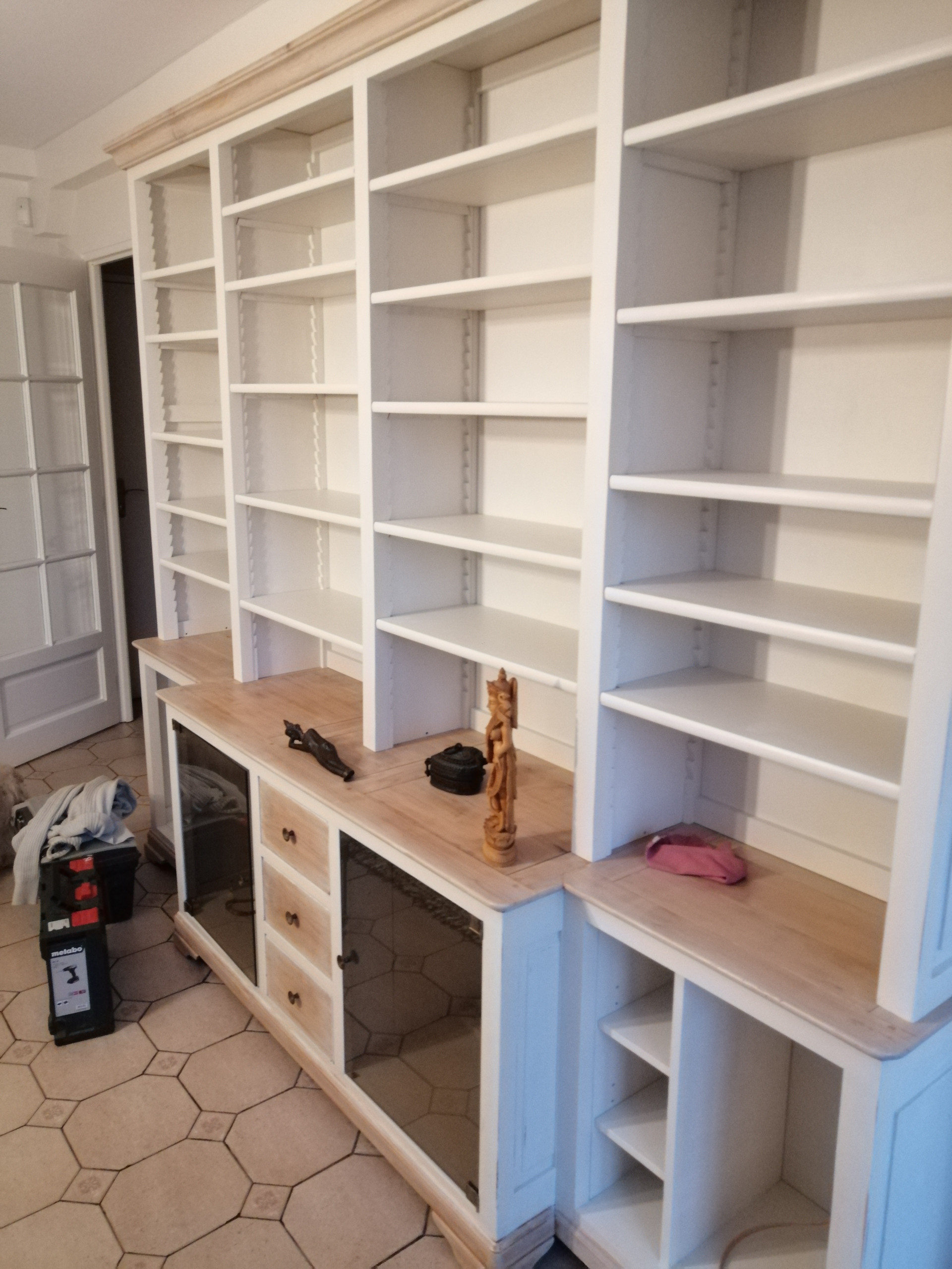 Montage de l'ensemble chez le client