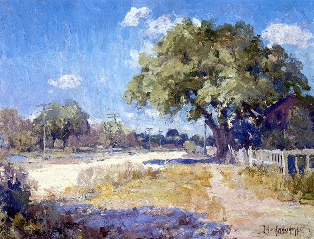 Julian Onderdonk Texas Landscape 21 X28 Premium Canvas Print Traditional Prints And Posters By Art Megamart Houzz