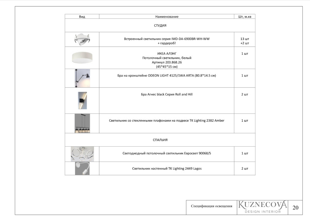 Дизайн проект квартиры 59 кв.м.