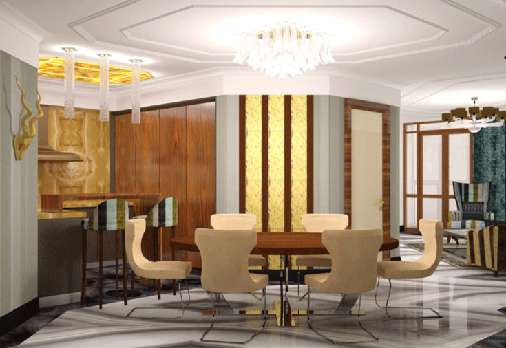 Как всегда шикарный Ар-деко