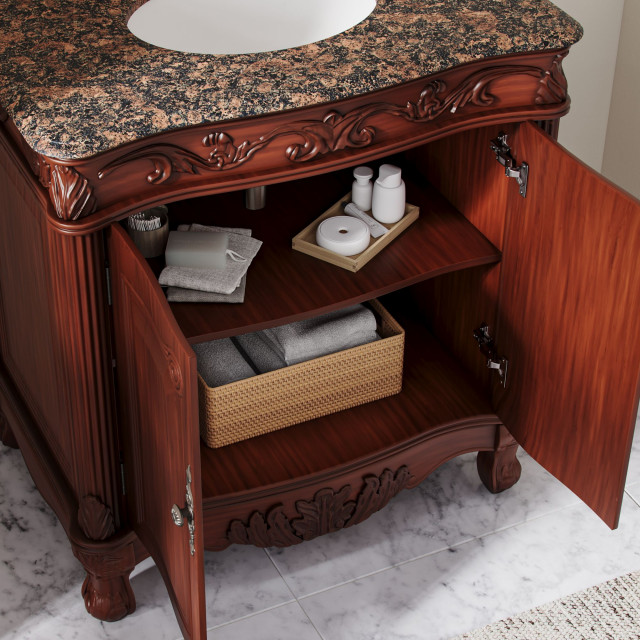 The Adelaide Bathroom Vanity, 32" - Victorian - Bathroom Vanities And ...