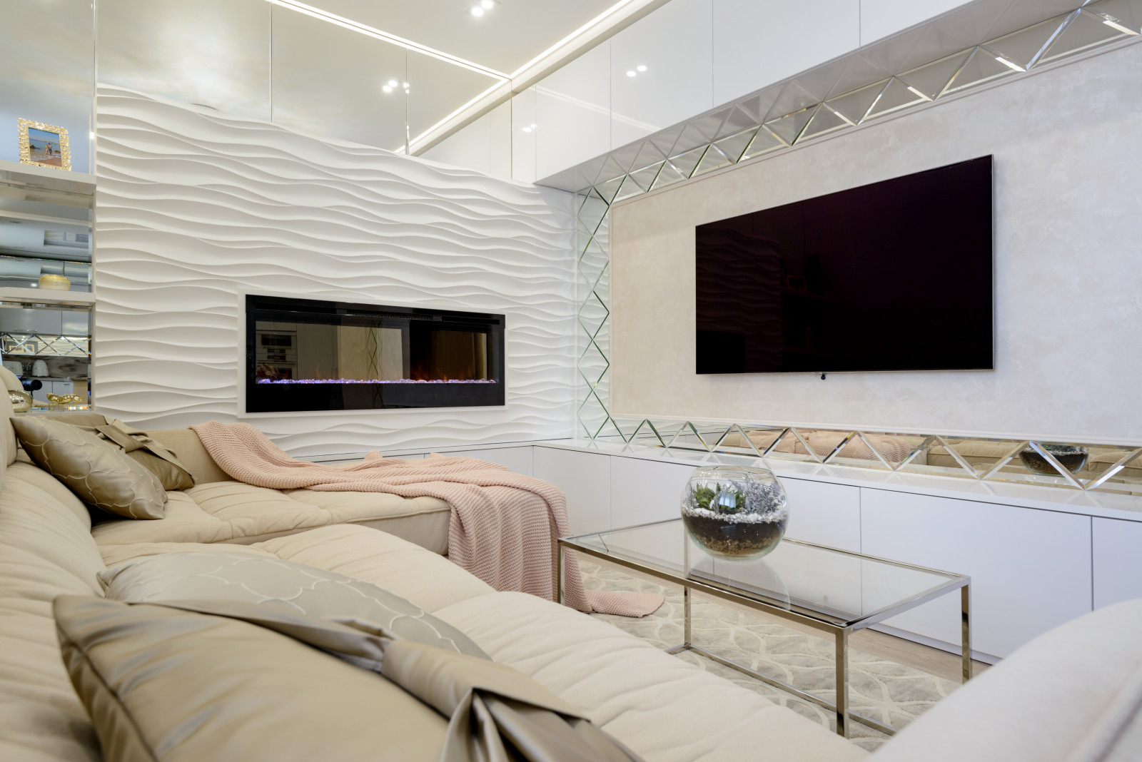 2018г. Фото квартиры 80 м2 в ЖК "Оазис"