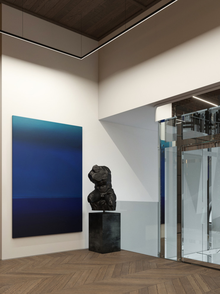 Мансарда частного жилого дома.