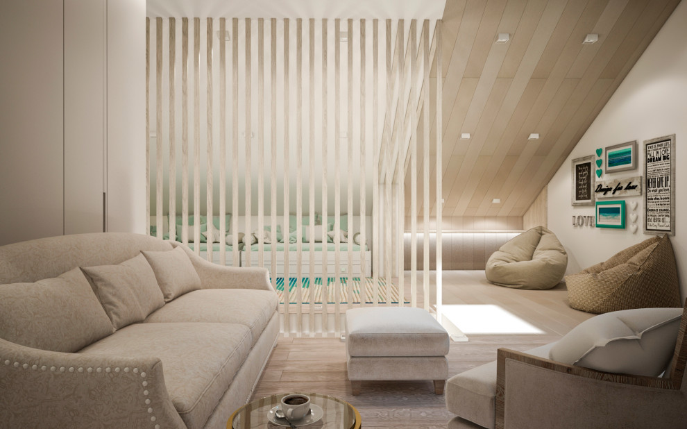 Интерьер загородного дома "Весенняя"