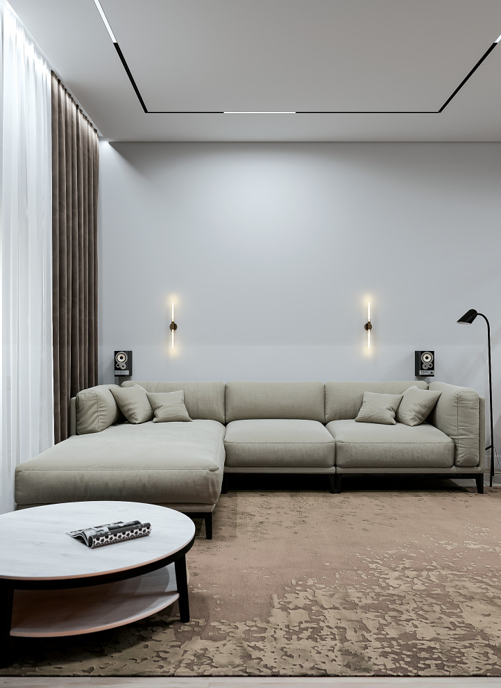 Дизайн-проект жилой квартиры на рублёвском шоссе, 34