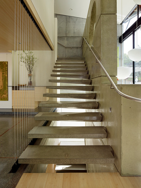 House 7- Los Altos Hills modern-treppen