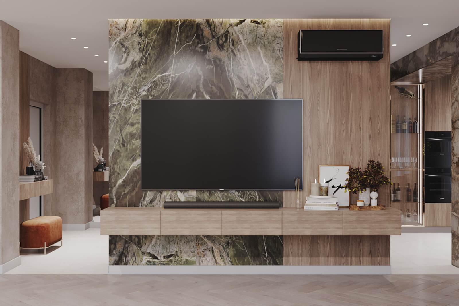 Дизайн проект апартаментов Аура