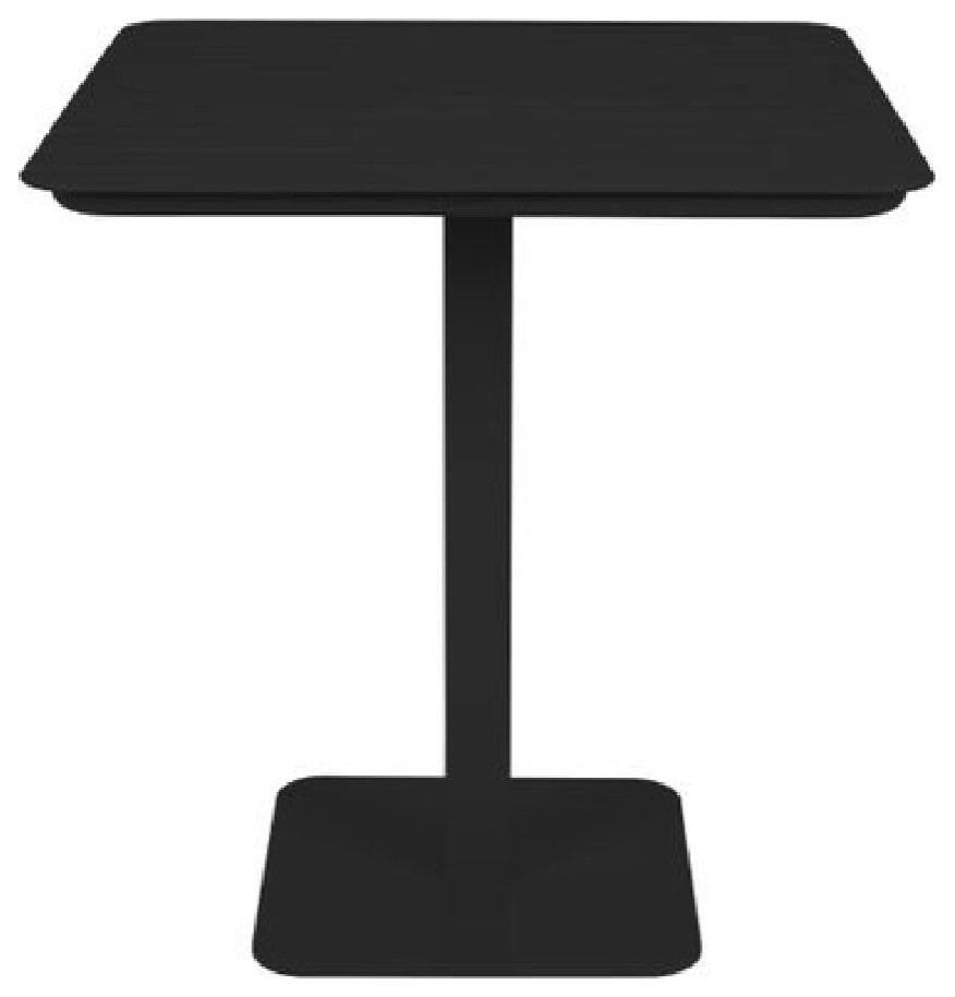 Black Outdoor Bistro Table | Zuiver Vondel - Transitional - Outdoor Pub And Bistro Tables - by ...