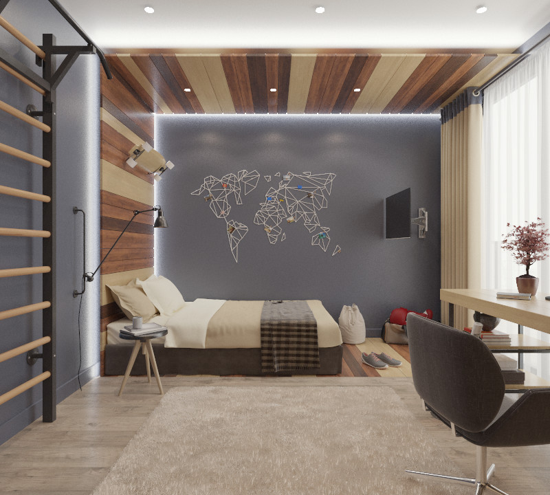 Дизайн-проект жилого дома. Ростов-на-Дону, 2016г.