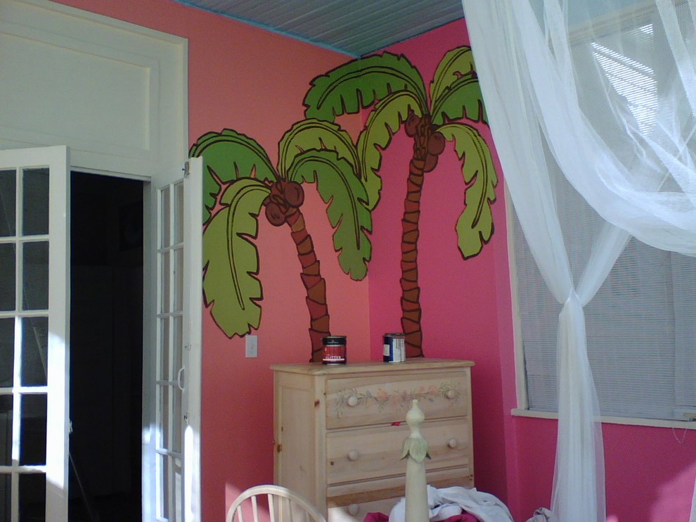 Photo of a tropical kids' room in New Orleans.
