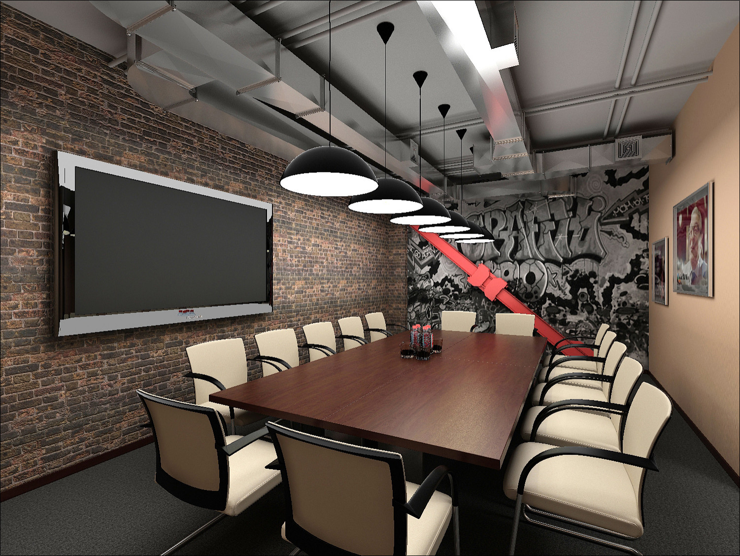 Дизайн офиса компании "Ticketland"