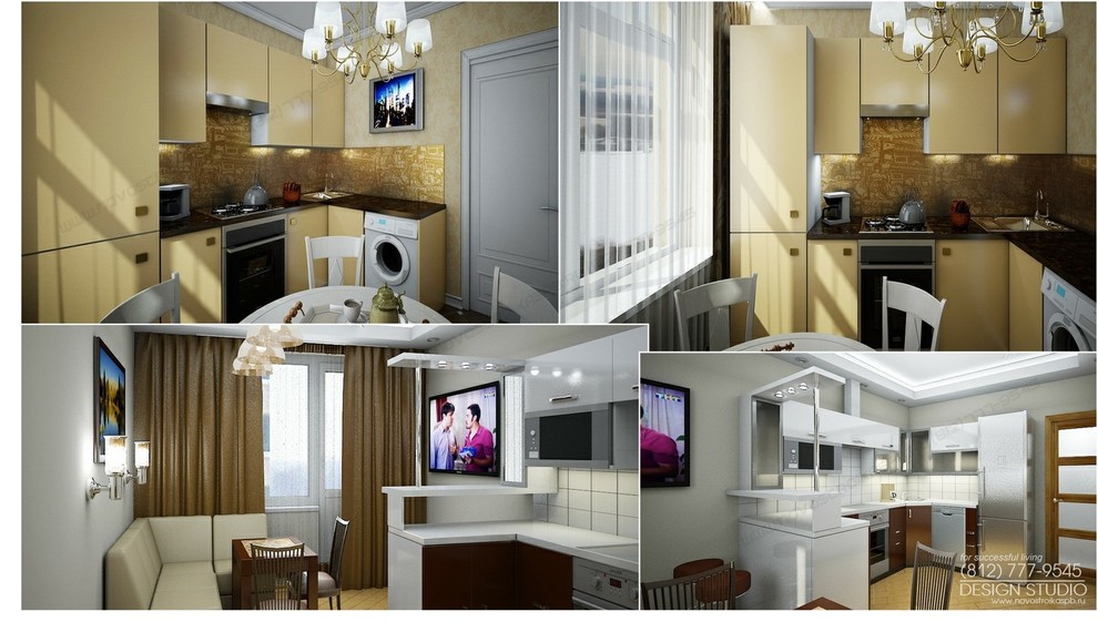 Дизайн интерьера кухни