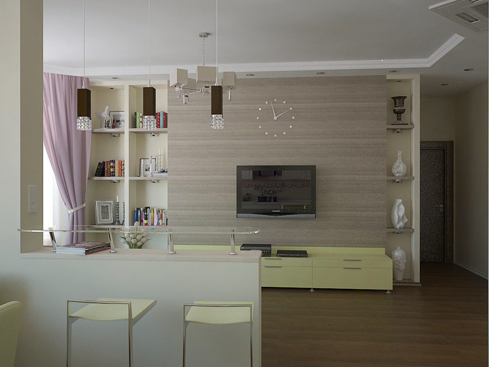 Визуализация реализованного проекта 89 м2 "Аметист"