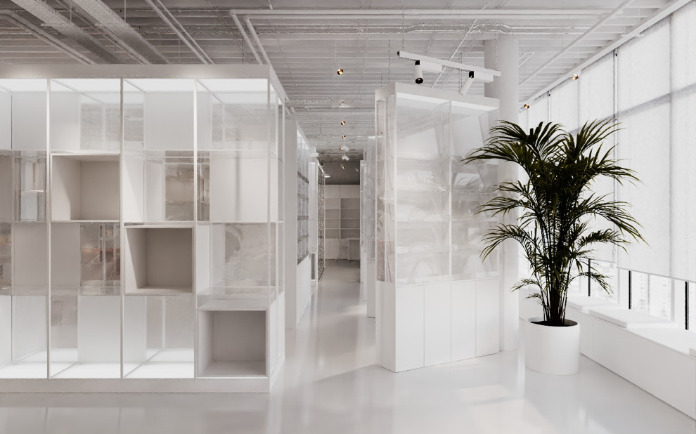 Москва, БЦ Портплаза, Шоурум Эрих Краузе, 260 кв.м, 2023 год