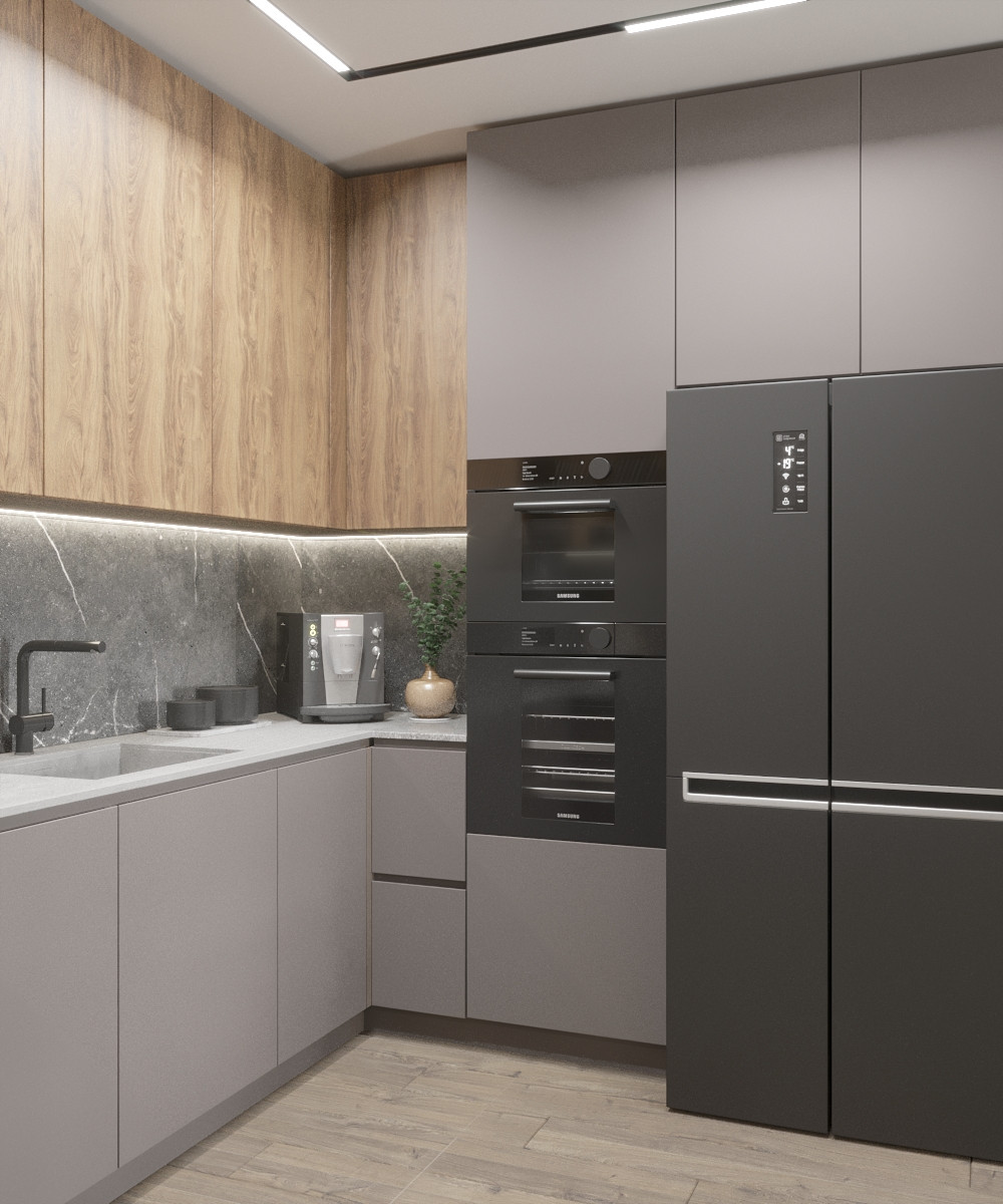 Современная квартира для молодой пары