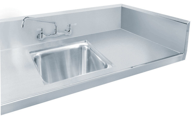 Fabricated Integral Countertop Sink, 17.75"x21.75"x12.5"