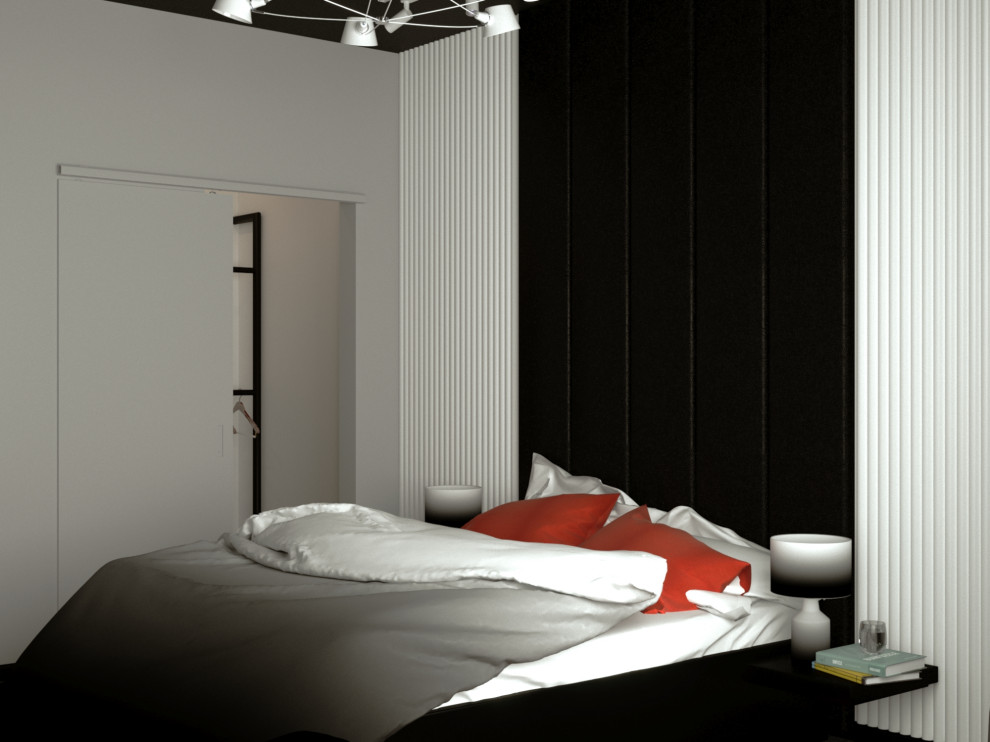 квартира для холостяка - спальня