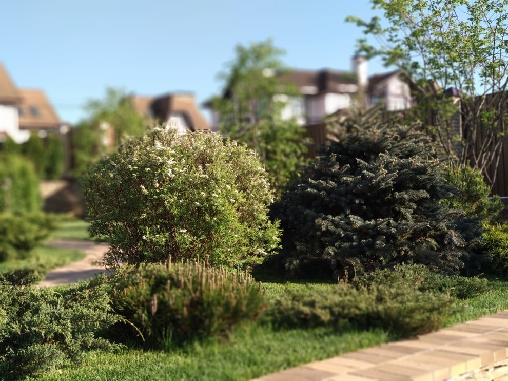 Проект участка с террасированием.