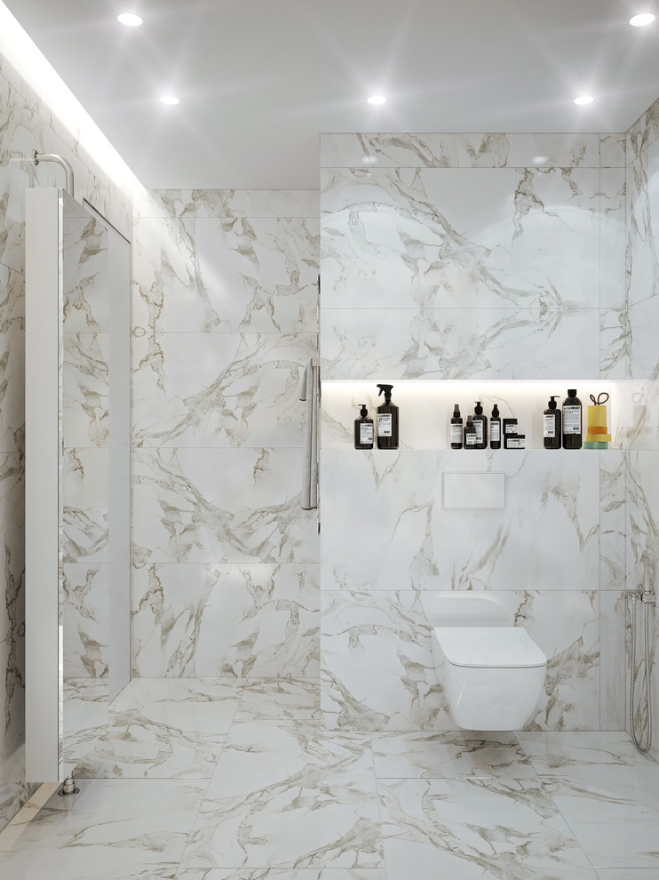 Квартира на Красной Пресне - современный стиль с элементами классики